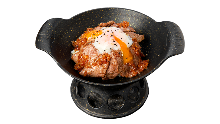 DONBURI WITH BEEF